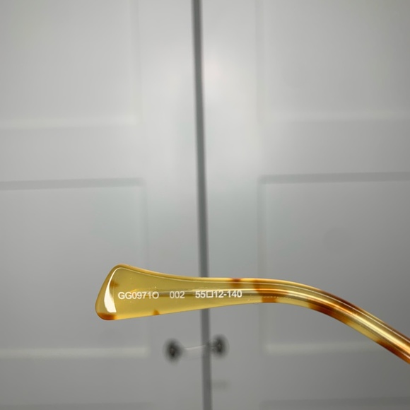 Gucci Aviator Optical Silver/Transparent Eyeglasses - Picture 6 of 13